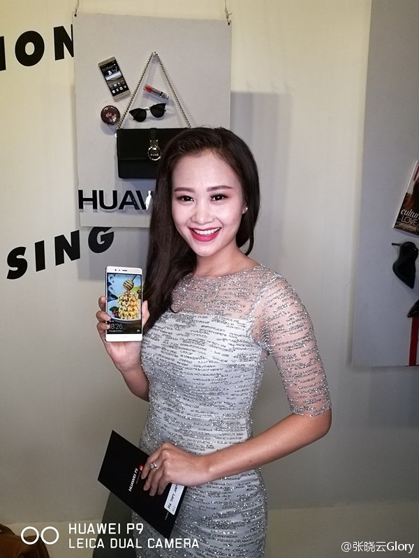 國貨威武:華為P9正式登陸越南 天后級女歌手代言