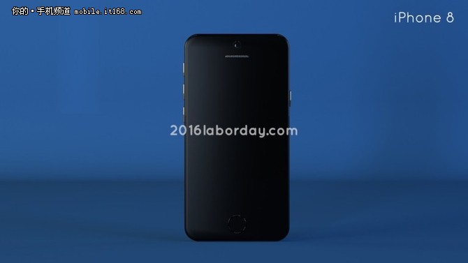 iPhone8概念圖來襲：無邊框設(shè)計(jì) 或明年發(fā)布