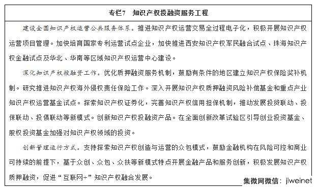 國務(wù)院：到2020年如期完成知識產(chǎn)權(quán)戰(zhàn)略行動計劃