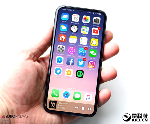 要啥指紋識(shí)別?iPhone 8用四攝像頭:人臉識(shí)別完美
