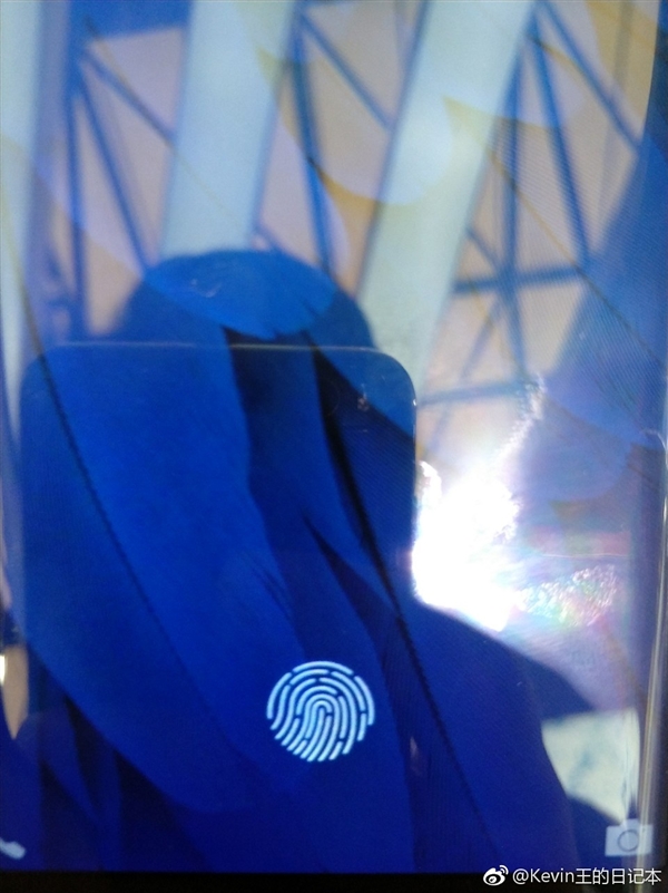 vivo屏下指紋搶先曝光：全面屏絕配