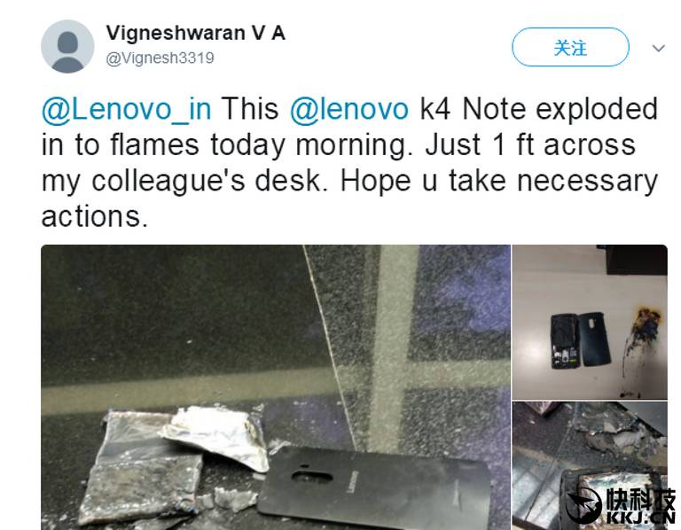 一部國產(chǎn)手機(jī)在印度爆炸：老外嚇壞