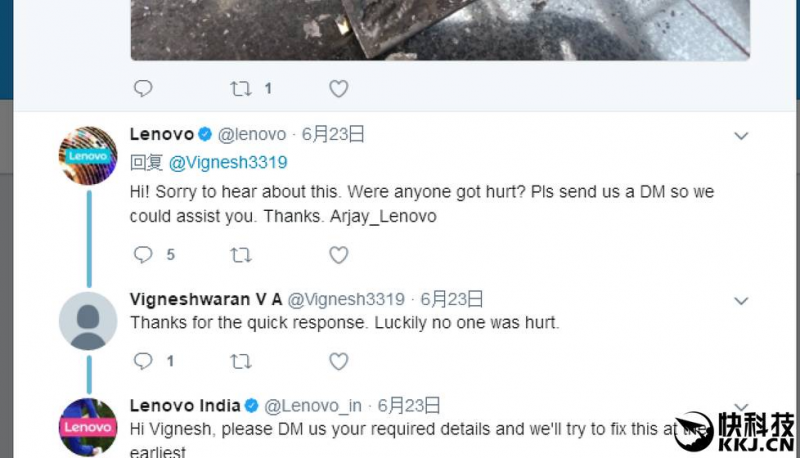 一部國產(chǎn)手機(jī)在印度爆炸：老外嚇壞