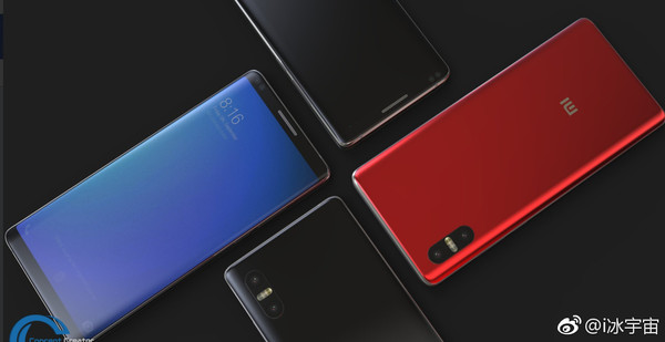 小米7渲染圖曝光：后置豎排雙攝 沒有實(shí)體Home鍵