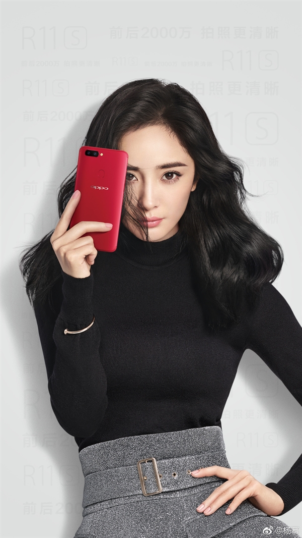 OPPO R11s紅色版真機(jī)公布：全面屏+前后2000萬
