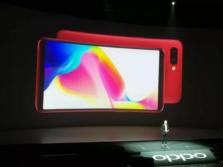 OPPO發(fā)布首款全面屏手機(jī)R11s 屏占比高達(dá)85.8%
