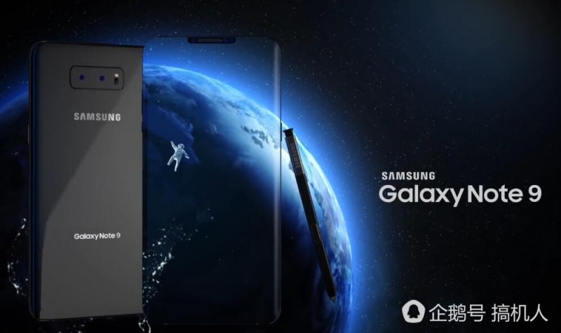 三星Note 9概念圖:iPhone X劉海抄過去了