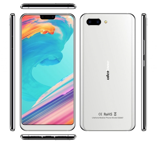 全球首款聯(lián)發(fā)科P70全面屏手機宣布 - 19:9異形屏