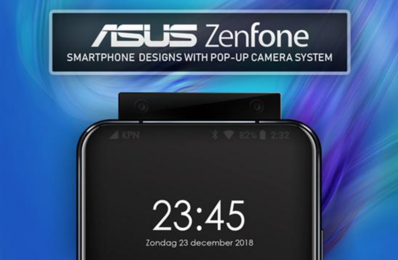 華碩全面屏手機(jī)專利曝光:跟風(fēng)伸縮鏡頭、打孔屏