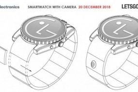 LG申請(qǐng)了一項(xiàng)帶攝像頭的智能手表專利
