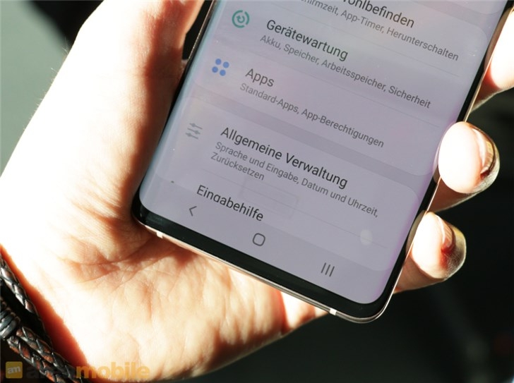 三星S10屏幕指紋曝出問題:強(qiáng)光下能看到其清晰形狀