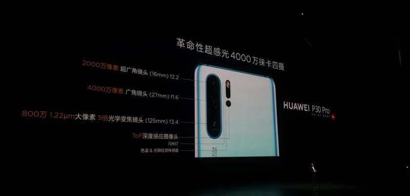 華為P30系列國(guó)行正式發(fā)布:屏幕發(fā)聲+防水防塵