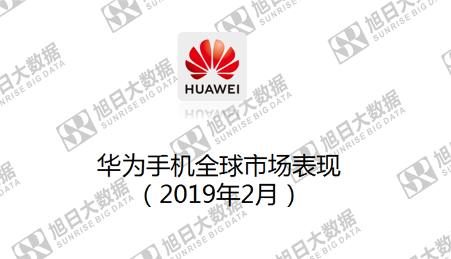 華為手機(jī)全球市場表現(xiàn)（2019年2月）
