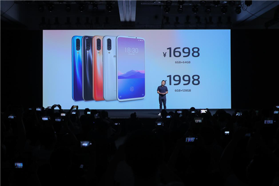 1698元起魅族16Xs正式發(fā)布：極邊全面屏，三攝長(zhǎng)續(xù)航