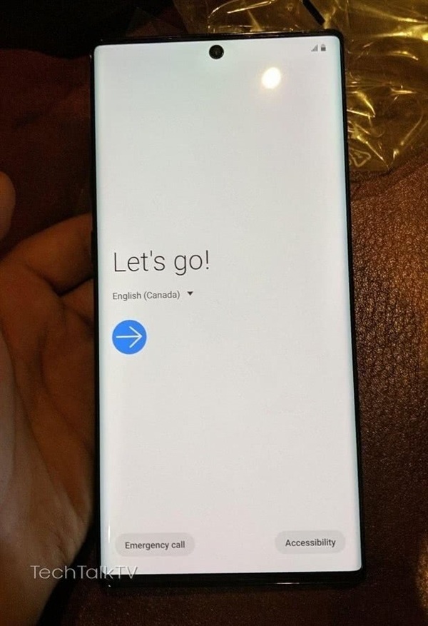 三星 Note 10曝光，屏占比最高的手機(jī)