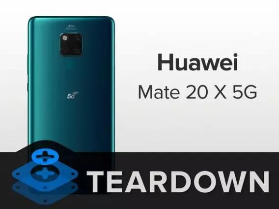 華為Mate 20X 5G版首次拆解:內附供應商名單