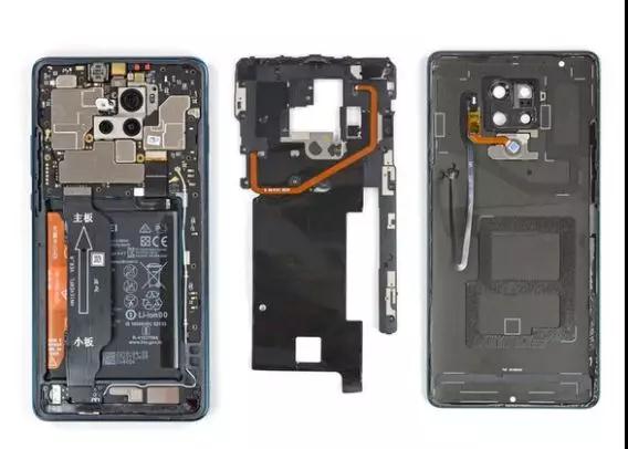 華為Mate 20X 5G版首次拆解:內附供應商名單