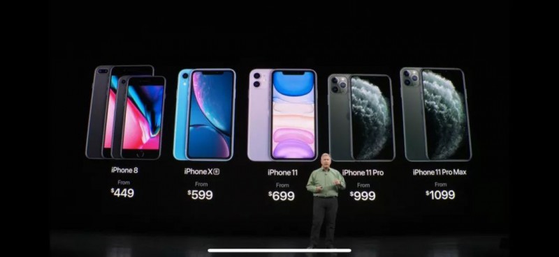 2019新款iPhone 11系列發(fā)布，最高12699元，9月20日開售