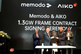 隆基、愛旭與Energy3000、Memodo簽訂2.8GW供貨合同